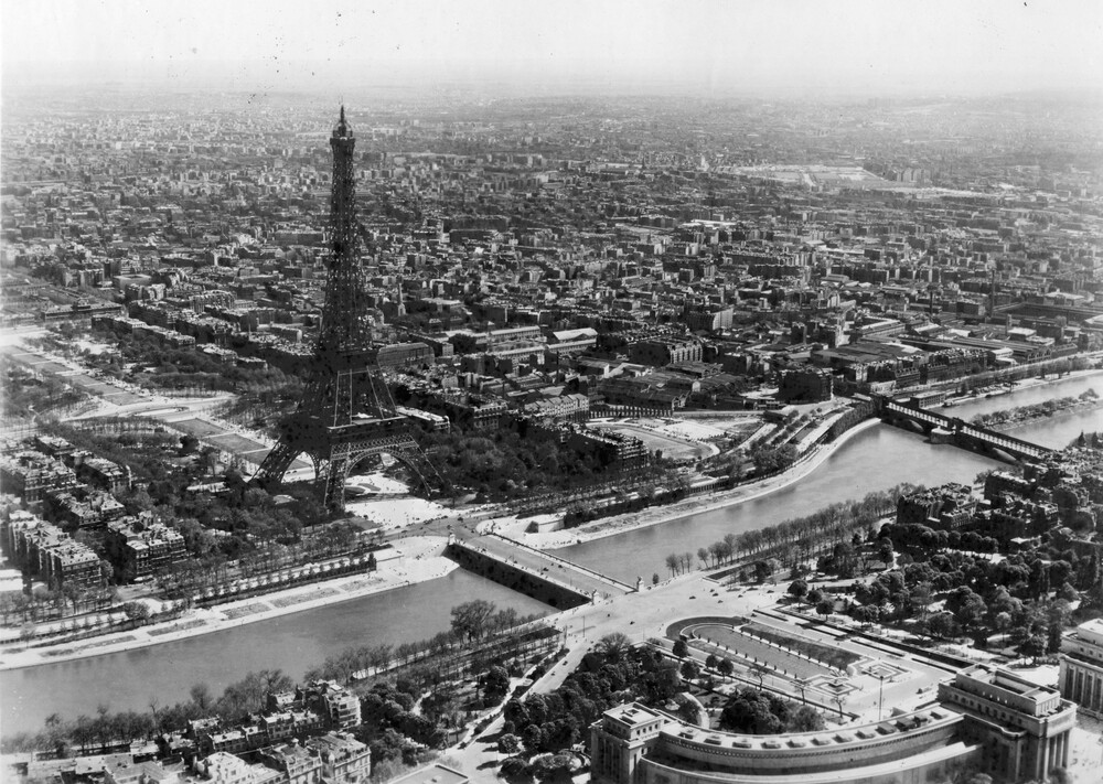 Panoramic city view.