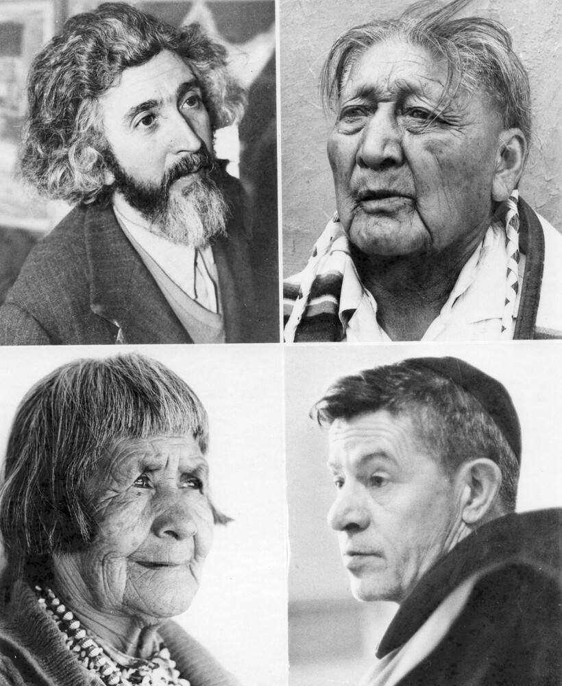 Three men and a woman.