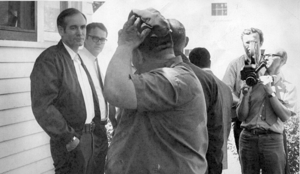A group of men.