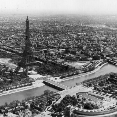 Panoramic city view.