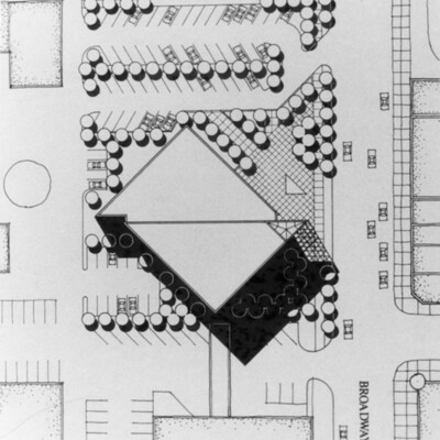 drawing of overhead view of building plan
