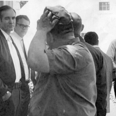 A group of men.